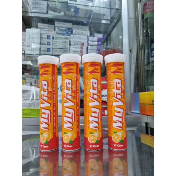 Vitamin C Sủi MyViTa tuýp 20 viên