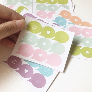 Sticker Talking ô nói chuyện - set 2 tấm