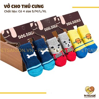TẤT VỚ CHO THÚ CƯNG (BỘ 4 CHIẾC)