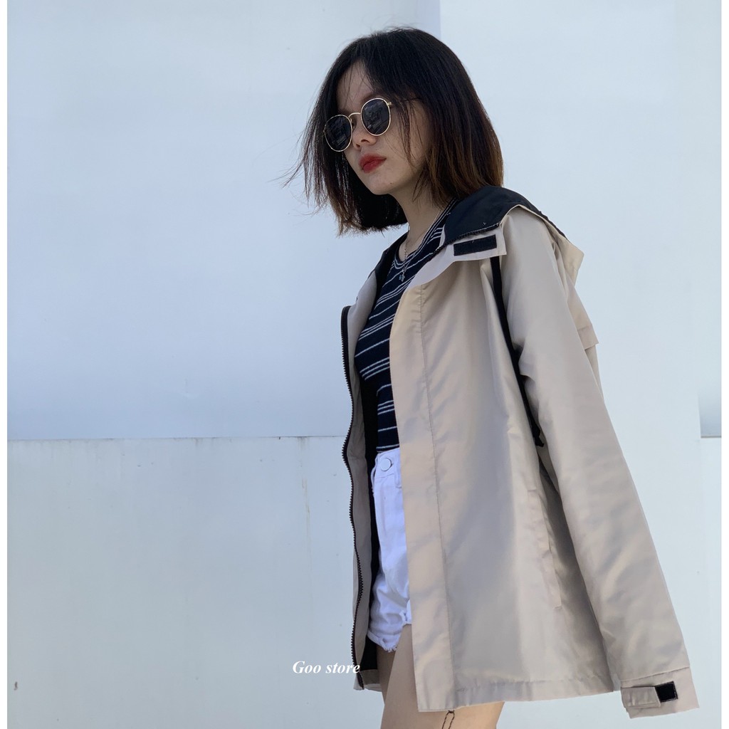 Áo Khoác Dù Gooan Jacketwet 2 Lớp