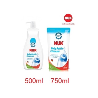 Nước rửa bình sữa NUk chai 500ml / túi 750ml date th08/2022