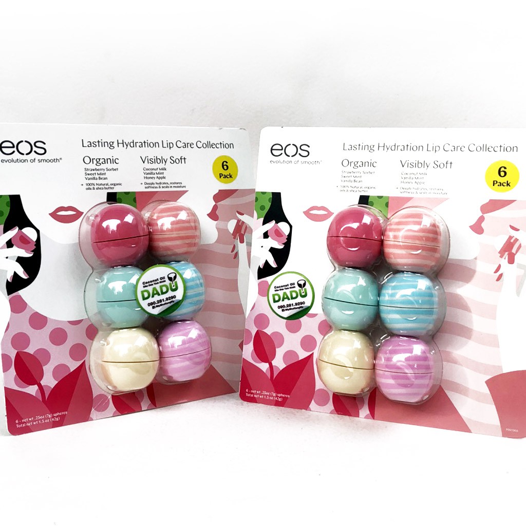 Son Dưỡng Môi EOS dạng hình trứng