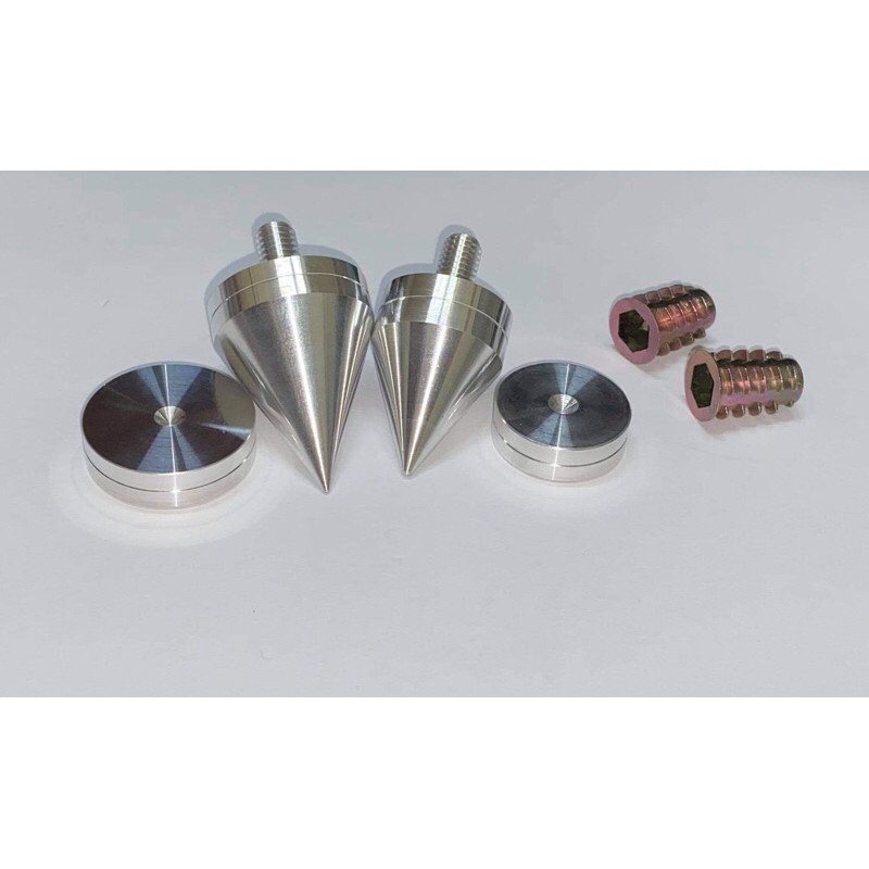 Chân đinh chén hứng loại 25mm-30mm-40mm dành cho kệ loa đài