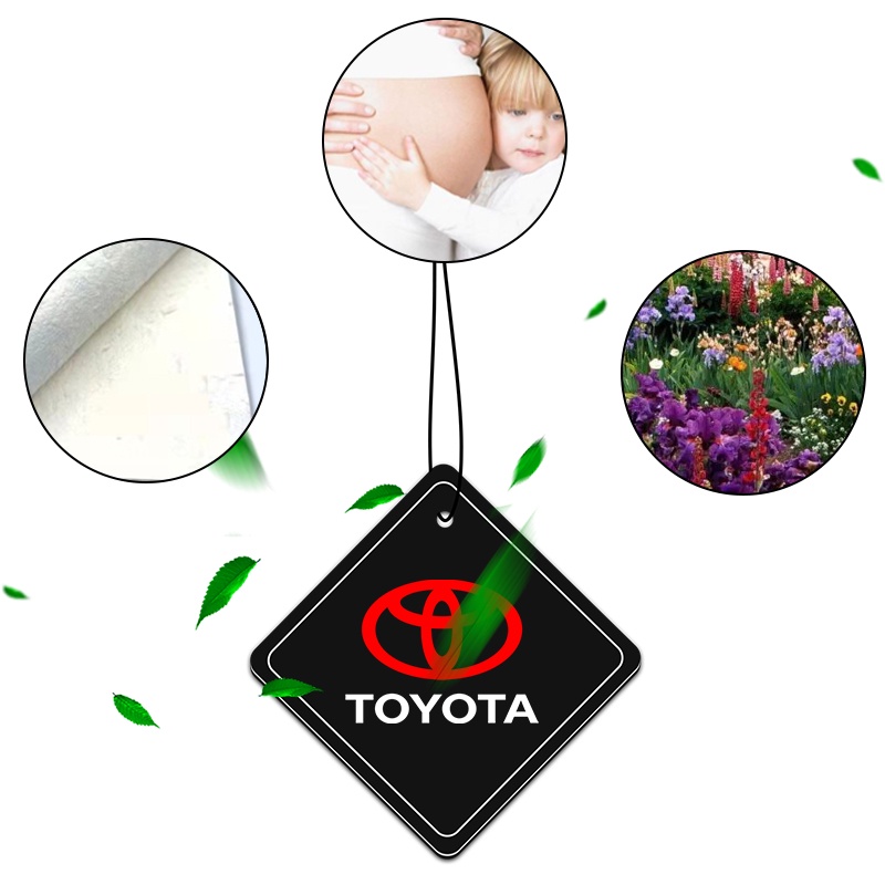 1 Phụ Kiện Treo Trang Trí Xe Hơi Cao Cấp Cho Toyota Corolla Crown Camry Avensis Auris RAV4 Yaris