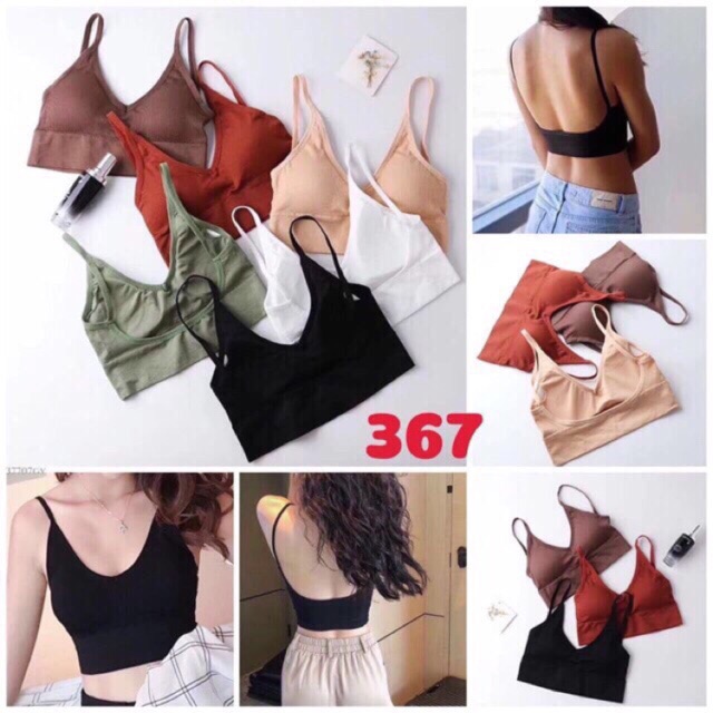 Áo bra tăm chữ U hot hit mã 367 | WebRaoVat - webraovat.net.vn