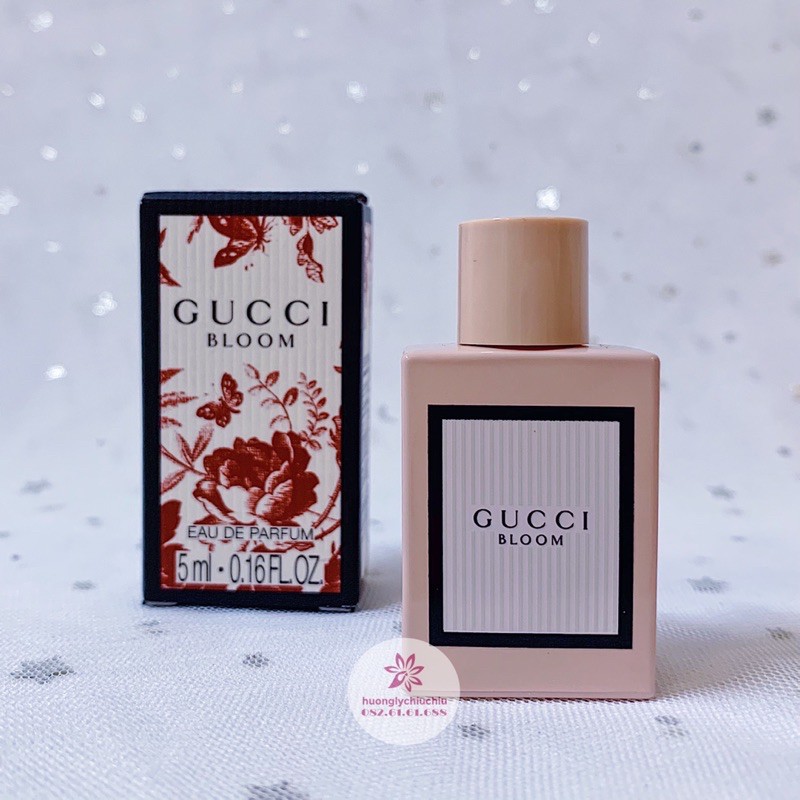 Nước hoa mini Gucci bloom 5ml, acqua di fiori, ambrosia di fiori, gucci bloom đỏ, xanh