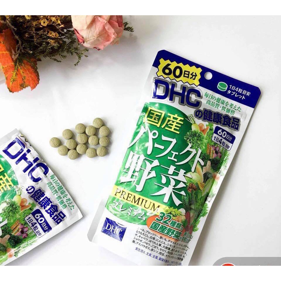 Viên uống D.HC Rau Củ Quả Tổng hợp Premium 60 Ngày (240v/gói)