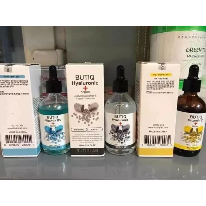 Bộ 3 Serum HA B5 Vita C Butiq Lab Hàn Quốc