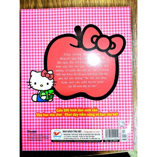 Sách - Hello Kitty - Một Ngày Bận Rộn (Dán Hình)