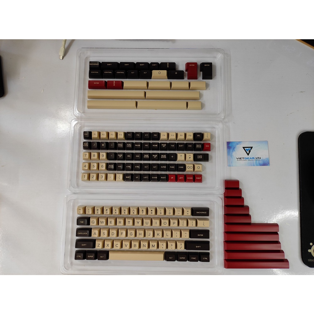 Bộ nút nhựa SA Domikey Western 169 nút nhựa ABS double shot