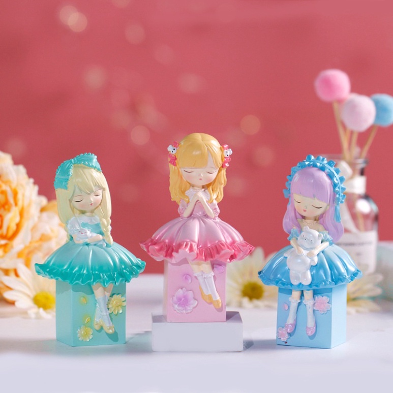 búp bê trang trí banh kem [FREESHIP❤️] tượng em bé gái