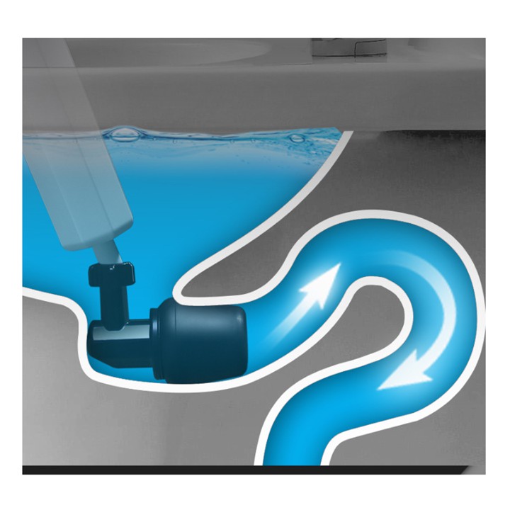 Súng thông tắc bồn cầu - Dụng cụ thông tắc bồn cầu, chậu rửa, ống nước loại áp lực mạnh nhất