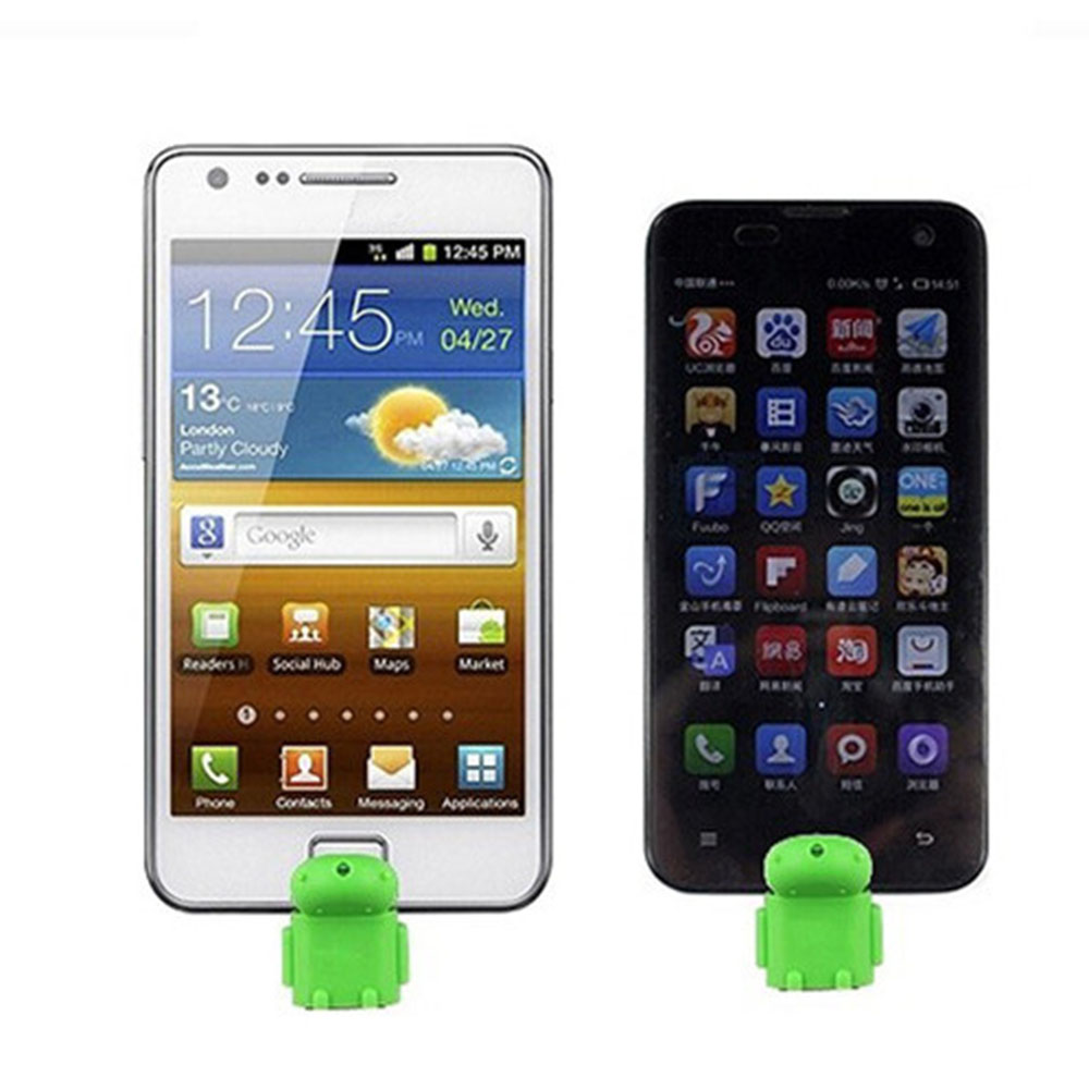 Đầu Đọc Thẻ Otg Hình Robot Cho Điện Thoại Android Otg V8 | BigBuy360 - bigbuy360.vn