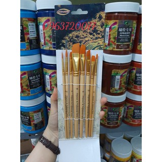 Bộ cọ vẽ cơ bản set 8 cây