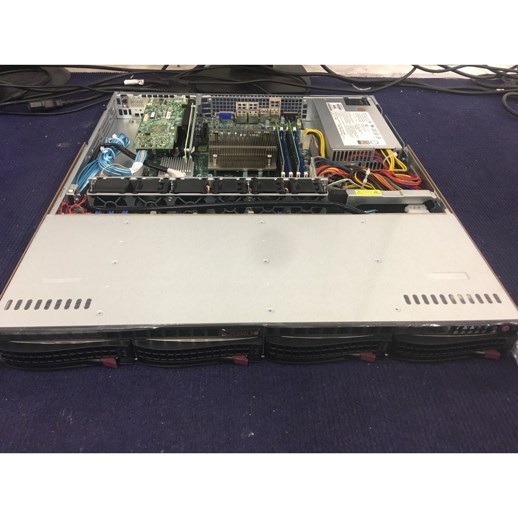 Máy Chủ Supermicro 813MF2TQC-505CB / X11DPL-I - intel 4210R - 16Gb DDR4 2933