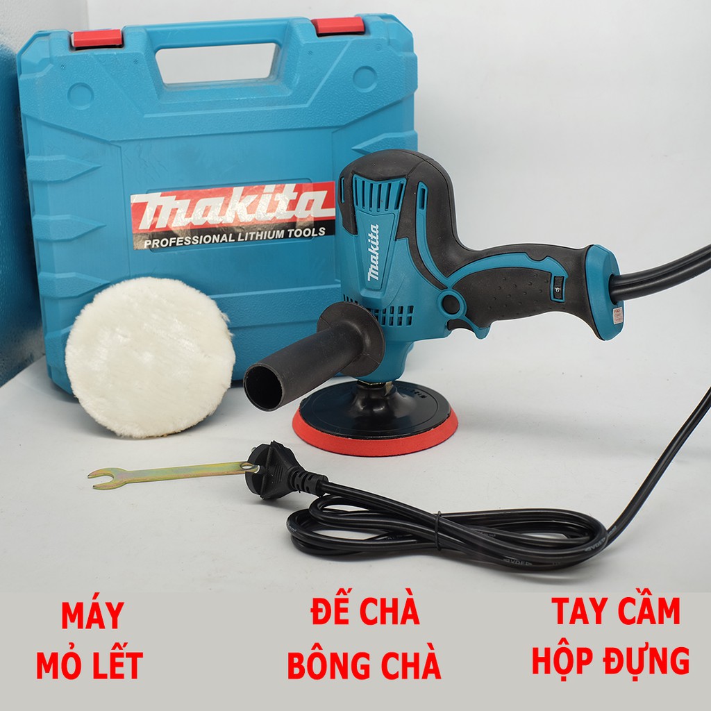 Máy đánh bóng ô tô GV6010 - ô tô, xe máy Mini - Hàng mới, Lõi đồng