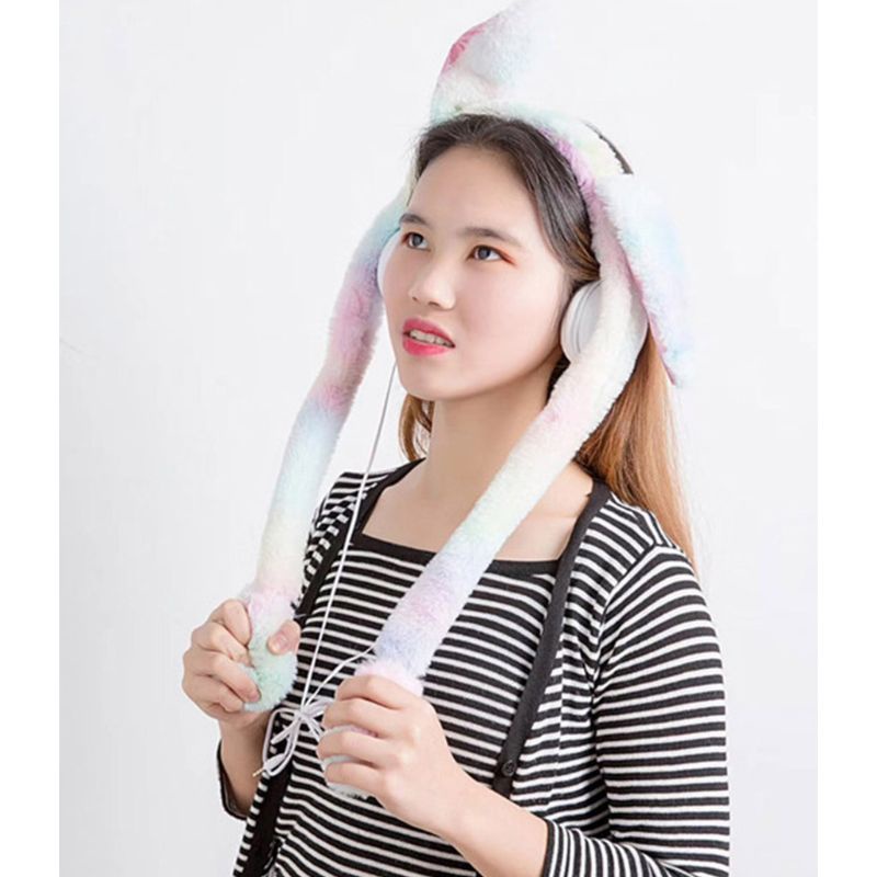 Will Đồ Chơi Thú Nhồi Bông Tai Thỏ Hoạt Hình Nhảy Múa Có Thể Di Chuyển