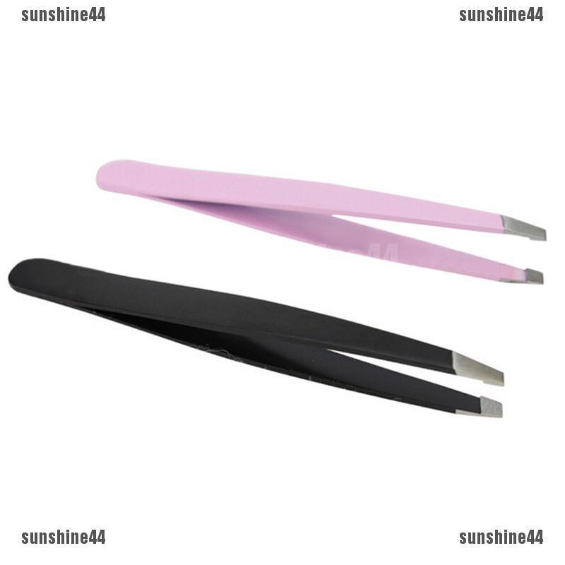 Nhíp Nhổ Lông Mày Làm Đẹp Màu Hồng / Đen