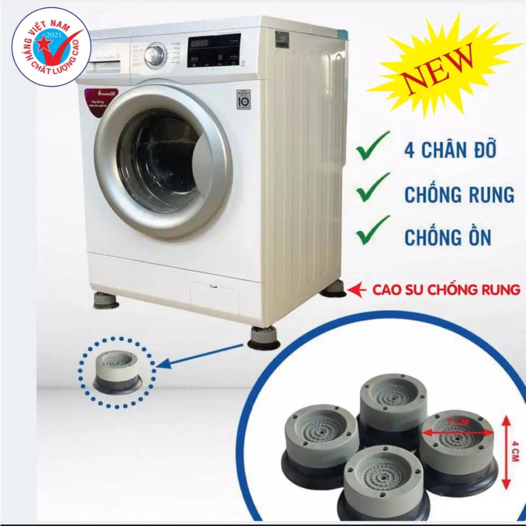 Chân đỡ đa năng đùng cho máy giặt, tủ lạnh, bàn ghế.giường,vv...