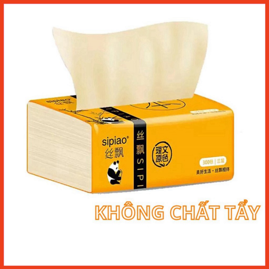 // (HOT) CỰC HOT FREE SHIP Giấy Ăn Than Tre Gấu Trúc Hoạt Tính Siêu Dai SIPIAO Cao Cấp GIÁ TỐT CHỈ CÓ TẠI TIỆN ÍCH SHOP 