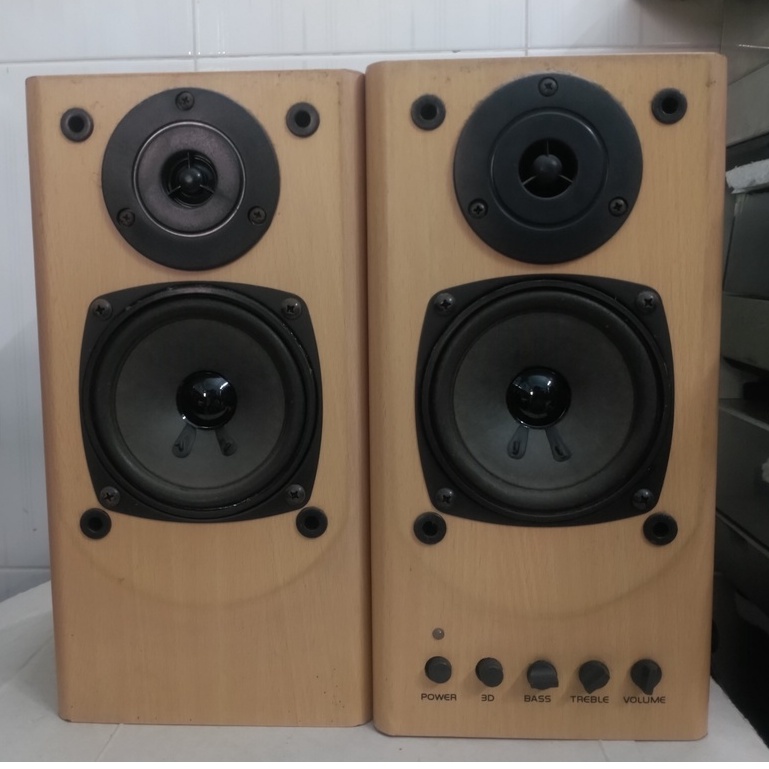Cặp loa vi tính Nansin đồ cũ nghe tốt 100%