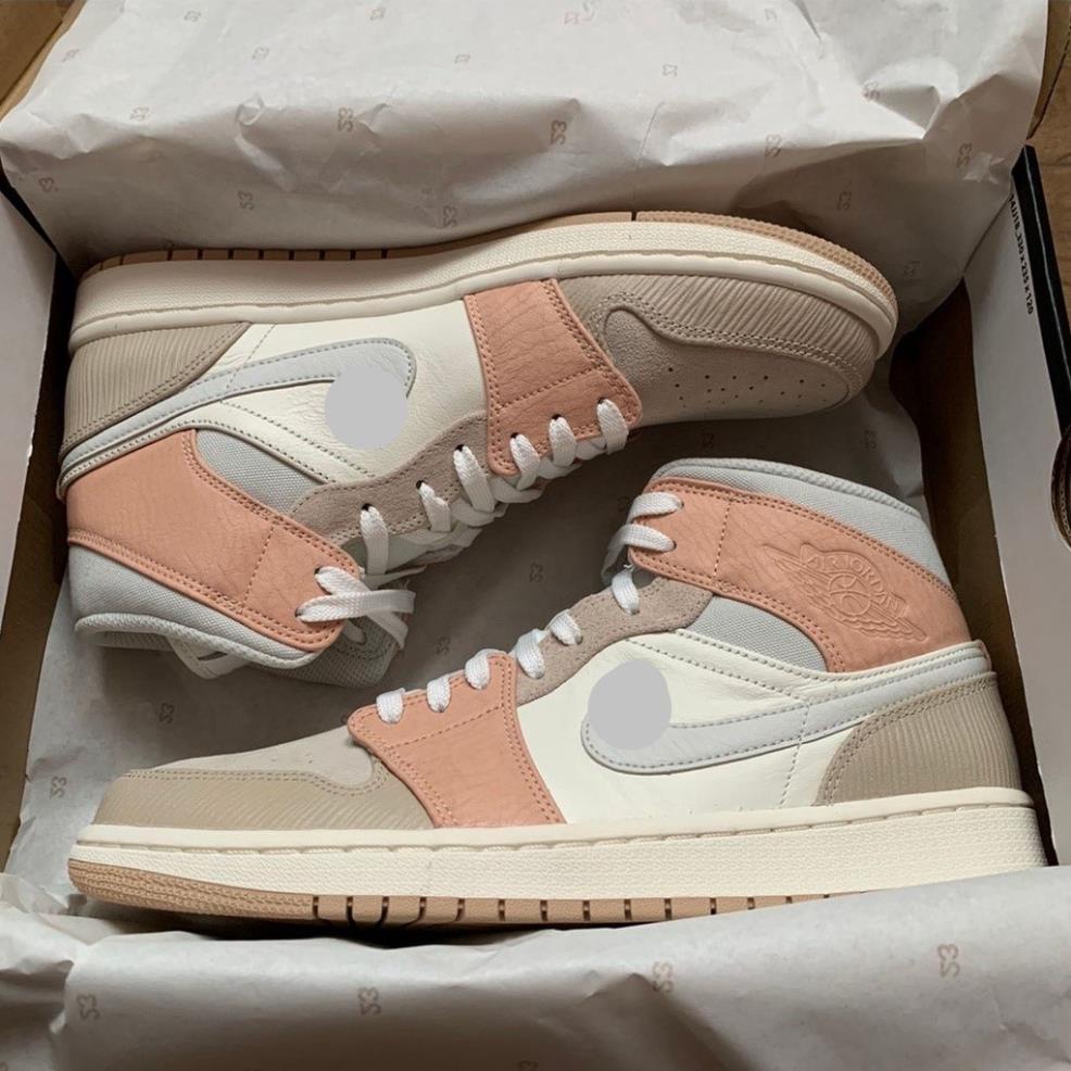 Giày air jordan milan màu hồng phấn , Giày thể thao jordan milan cao cổ màu hồng đất nam nữ mới nhất 2021 | BigBuy360 - bigbuy360.vn