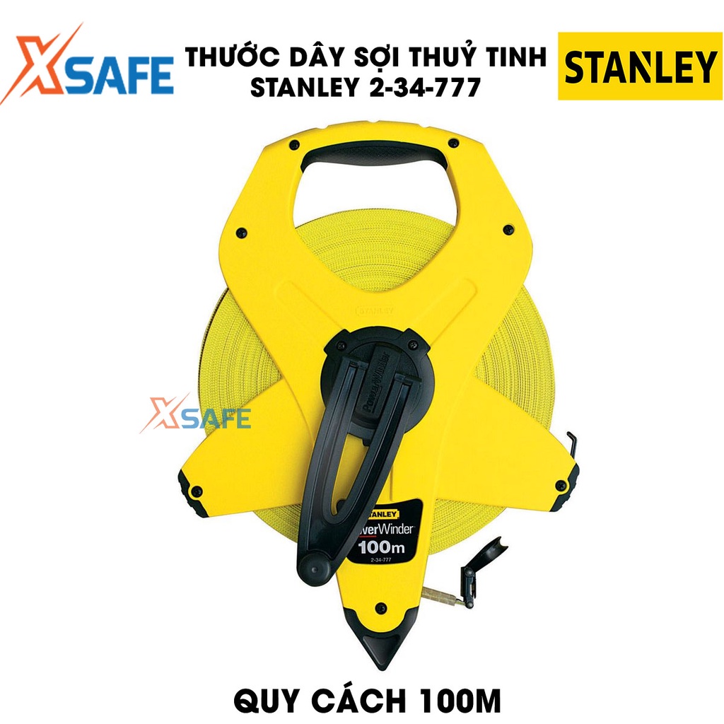 Thước dây sợi thủy tinh STANLEY lưỡi sợi thuỷ tinh mềm dẻo Thước sợi thuỷ tinh Stanley thiết kế nhỏ gọn linh hoạt