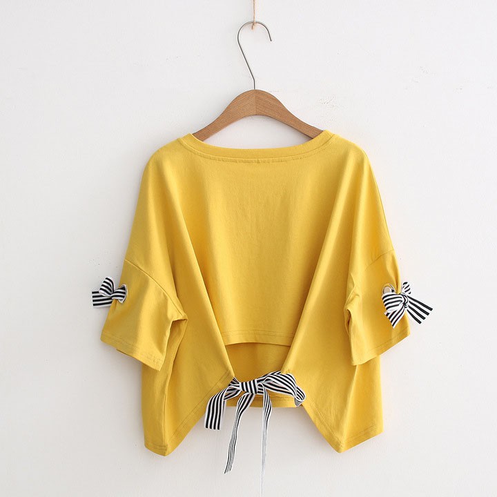 Áo Thun Croptop 🛒FREESHIP️🛒 Áo phông nữ tay ngắn chất đẹp, thun cotton, mịn, mát, sành điệu in chữ And - Mã M73 | BigBuy360 - bigbuy360.vn