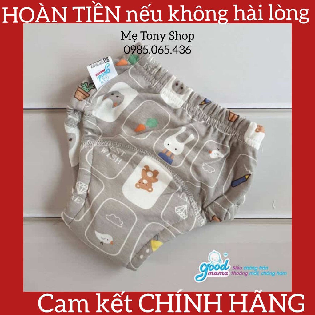 [Loại Tốt]Quần Bỏ Bỉm Cho Bé Goodmama Chính Hãng, Bỉm Vải Cho Bé (Đủ Size Từ 5 Đến 17kg)