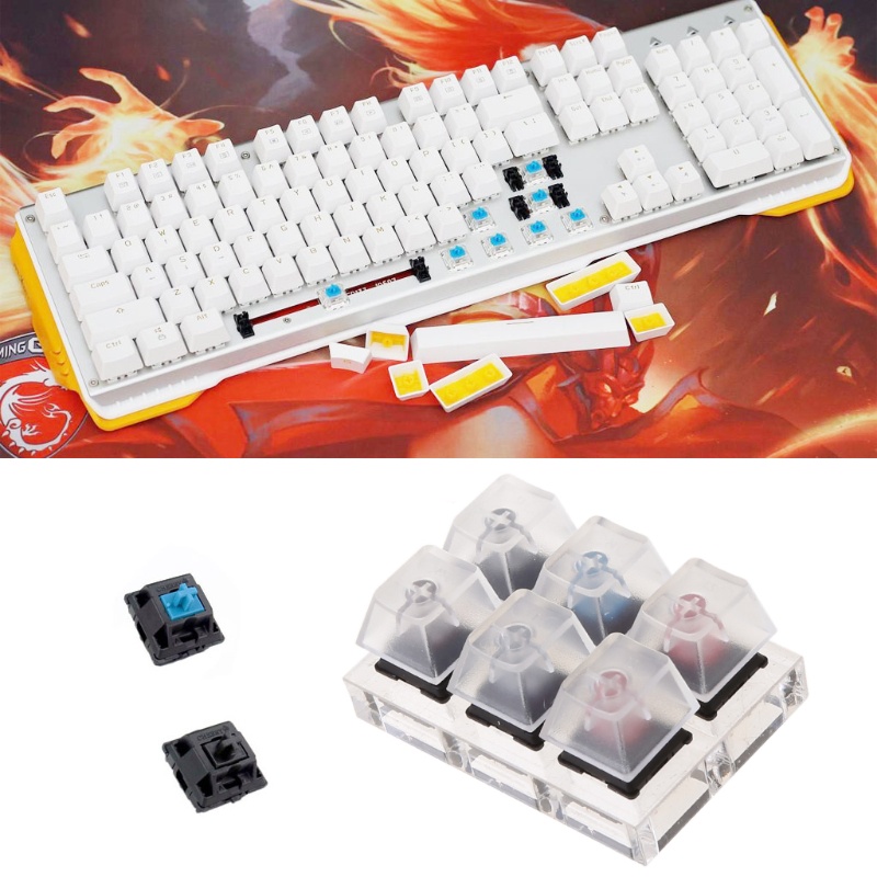 Bộ 6 Nút Bấm Thay Thế Cho Bàn Phím Cơ Cherry MX / Switch