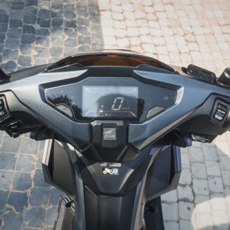 Mão Chắn Gió AB 2020->2023 AirBlade 125-150-160 Đen Bóng Kiểu Hãng