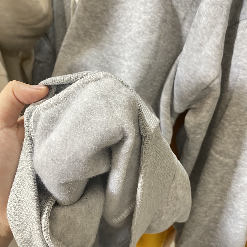 Áo hoodies trơn basic nhiều màu chất nỉ ngoại mũ 2 lớp aophongfromrong.vn