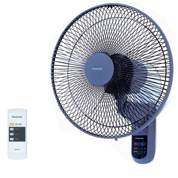 [GIAO CỰC NHANH] Quạt Treo Tường Panasonic F-409MB Có Remote - Màu Xanh - Hàng Chính Hãng - F409MB /
