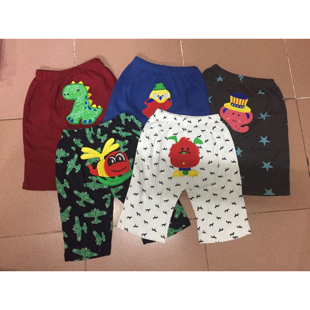 Set 5 quần lửng mông thú Carter cho bé trai
