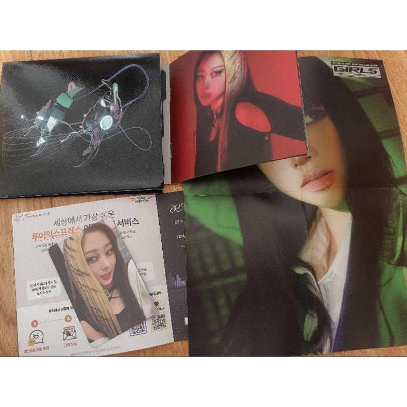 Digi ver giselle nhóm aespa đủ đồ như hình  official chính hãng