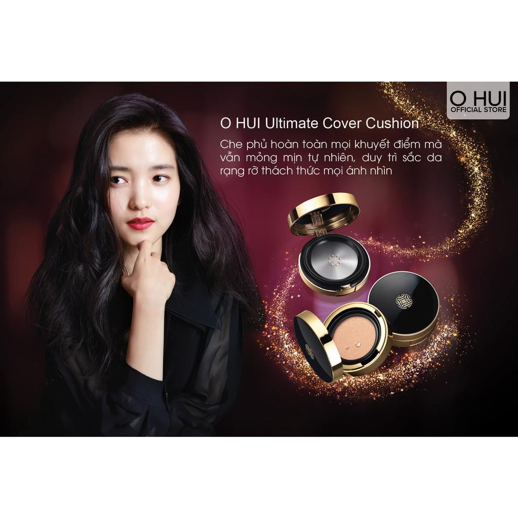 Phấn Nước Cushion OHUI Ultimate Cover Concealer Metal Cushion SPF35 PA++ 30g