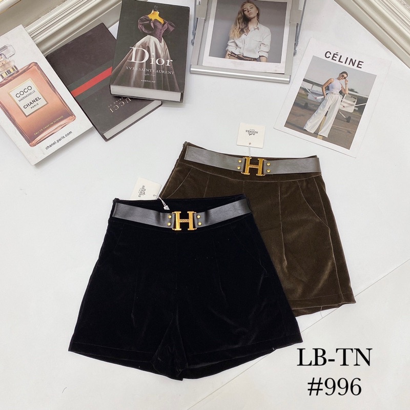 Quần sooc nhung Hemes