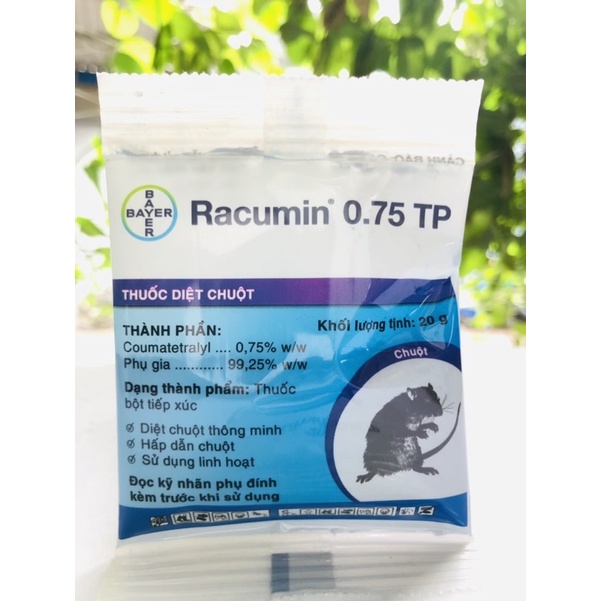 Racumin 0.75 TP 20gr diệt chuột