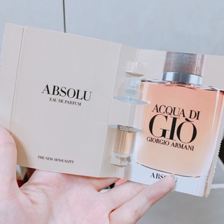 Vial mẫu thử nước hoa Acqua Di Gio Absolu