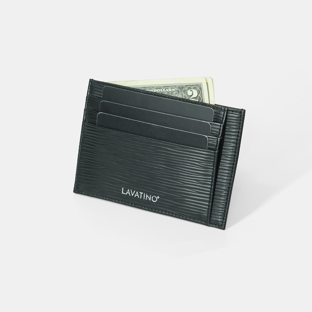 Ví Nam Đựng Card HOLDER Da Bò Cao Cấp LAVATINO EPI 07