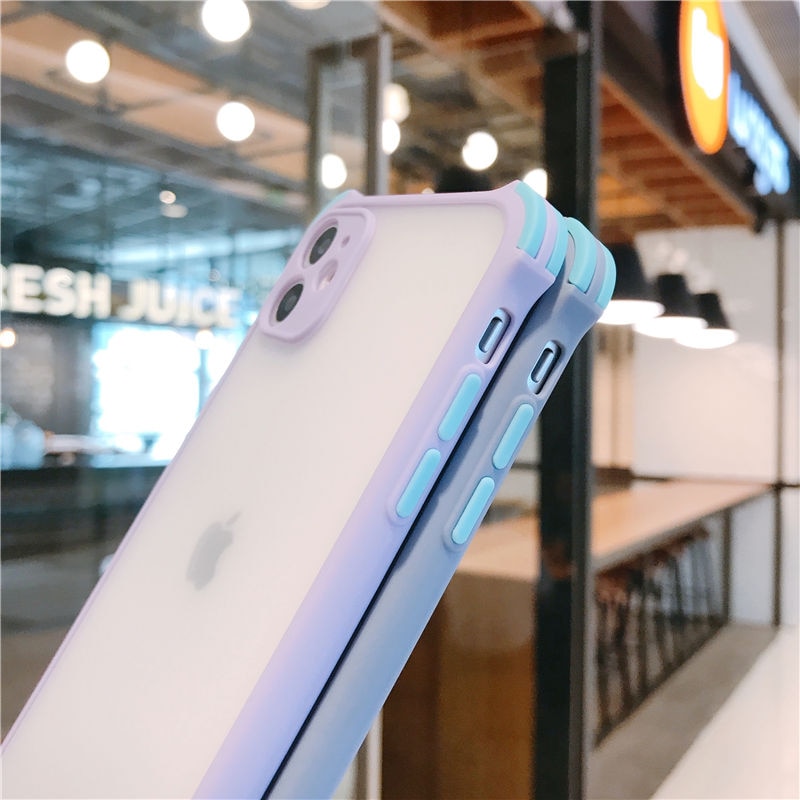 Ốp Điện Thoại Chống Sốc 9 Màu Bắt Mắt Cho Iphone 6 6s 7 8 Plus Se 2020 | BigBuy360 - bigbuy360.vn