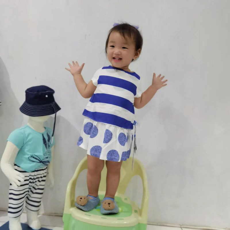 (Musamis Baby) Đầm Thời Trang Nhỏ Hàng Xuất Khẩu Hình Gấu Trúc Cho Bé