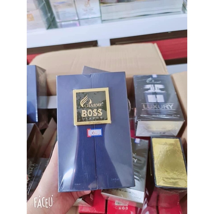 (Giá Tốt) Nước Hoa Boss 100ml Ch a r me Dành Cho Nam Đẳng cấp Quý ông