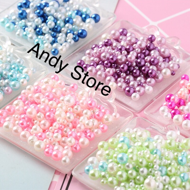 Trân châu làm slime