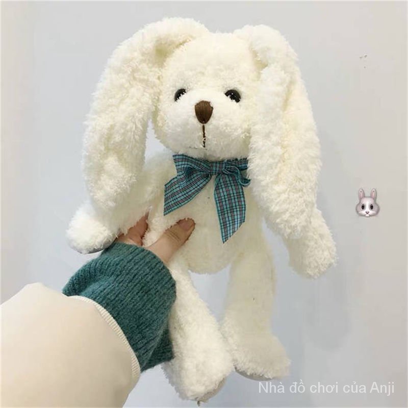 Thú Nhồi Bông Hình Gấu Trúc / Khỉ / Thỏ / Gấu Trúc Mềm Mại Phong Cách Hàn Quốc Cho Bé Gái