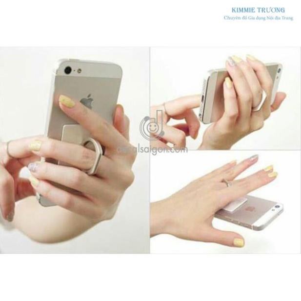 [MUA NHIỀU GIẢM GIÁ] [MÃ GIẢM KIMFAM5] GIÁ ĐỠ ĐIỆN THOẠI ĐA NĂNG HÌNH CHIẾC NHẪN IRING ( GIAO MÀU NGẪU NHIÊN )