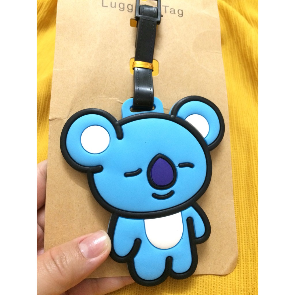 THẺ HÀNH LÝ BT21/ BT21 LUGGAGE TAG [còn Shooky/Mang]