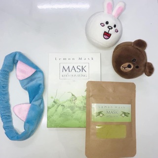 [QUÀ TẶNG NHƯ HÌNH] MẶT NẠ KHỔ QUA RỪNG LEMONBEAUTY