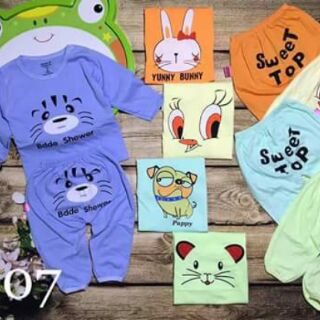 Set 5 bộ cotton 2c