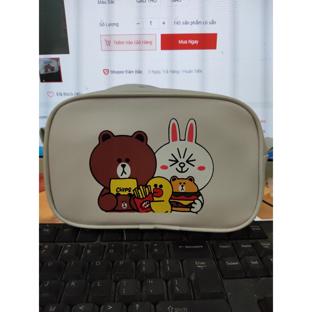 Túi đeo chéo da - GẤU THỎ - GẤU | BigBuy360 - bigbuy360.vn